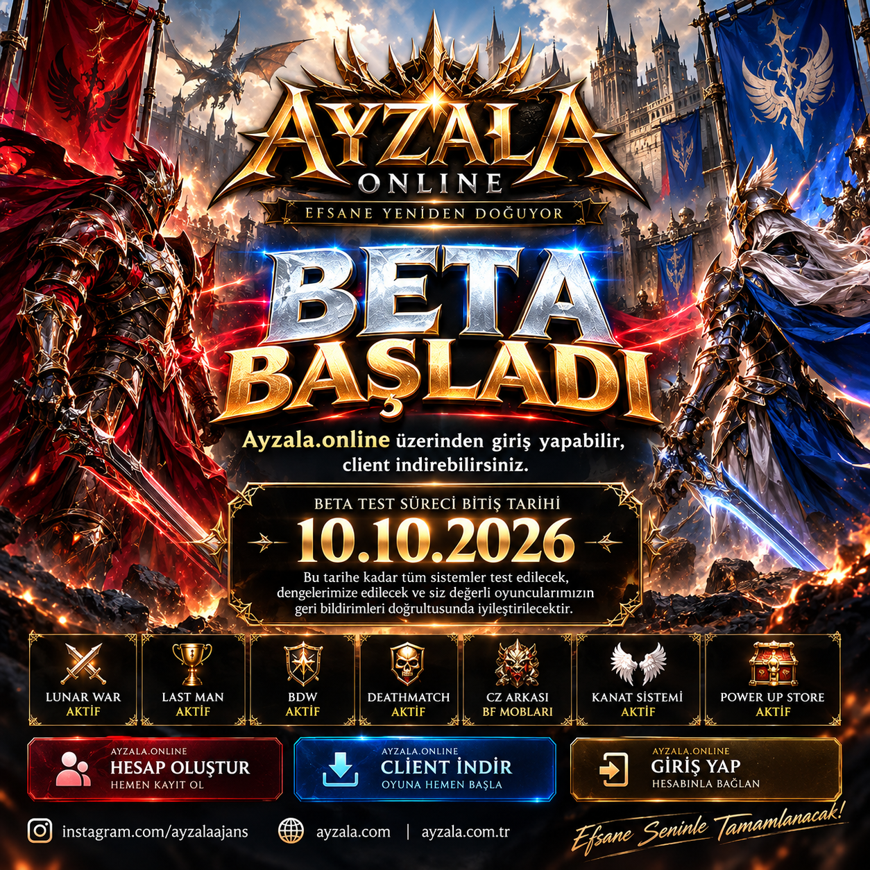 Ayzala Online beta kampanyası